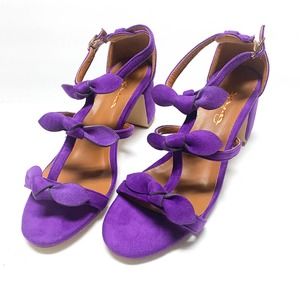 XYD Ankle Strap Open Toe Chunky Mid Heel Sandals